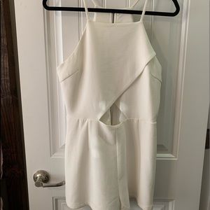 Boutique White Romper